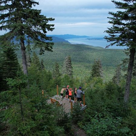 Les Appartements Du Massif De Charlevoix Петит-Ривиер-Сен-Франсоа Екстериор снимка