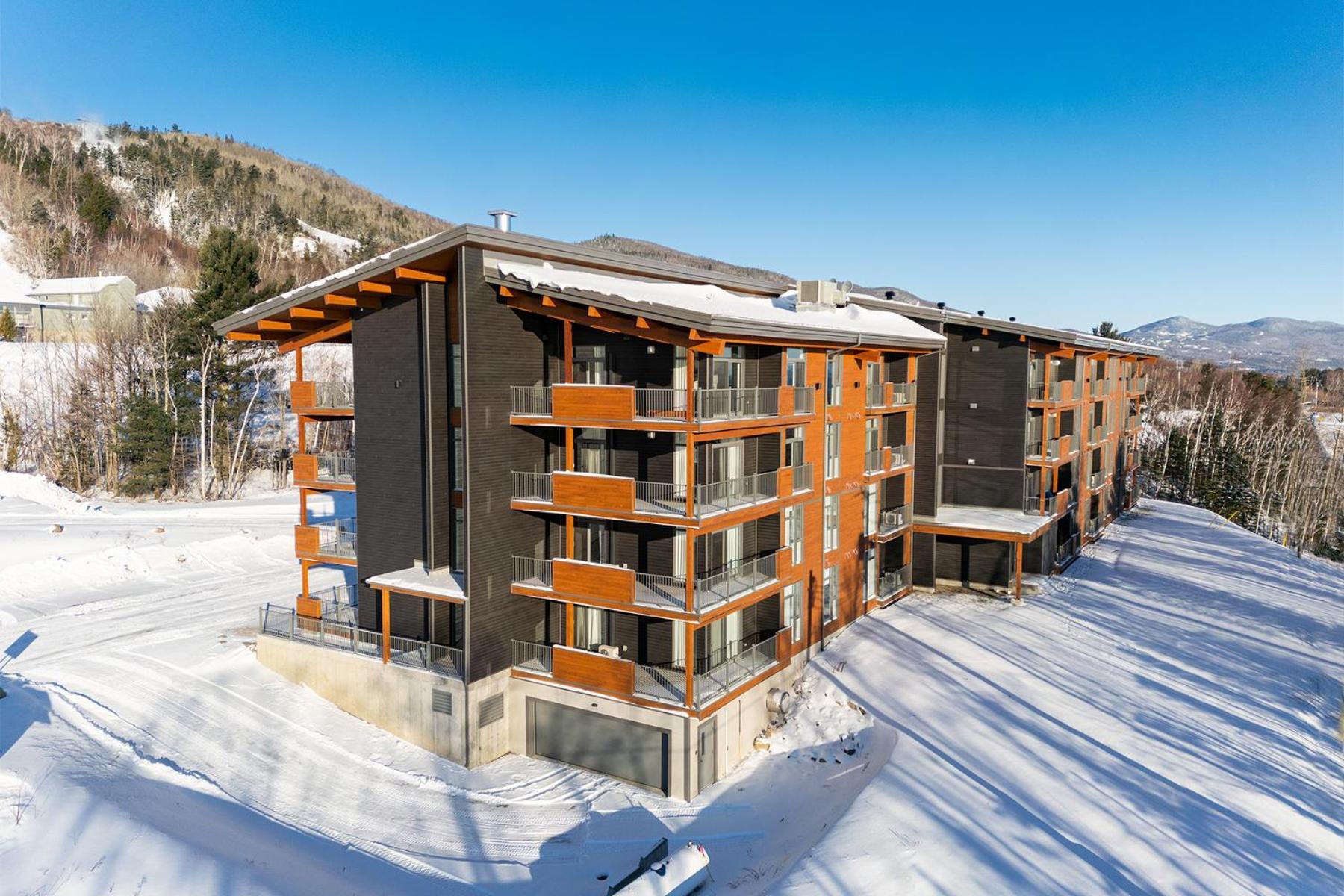 Les Appartements Du Massif De Charlevoix Петит-Ривиер-Сен-Франсоа Екстериор снимка