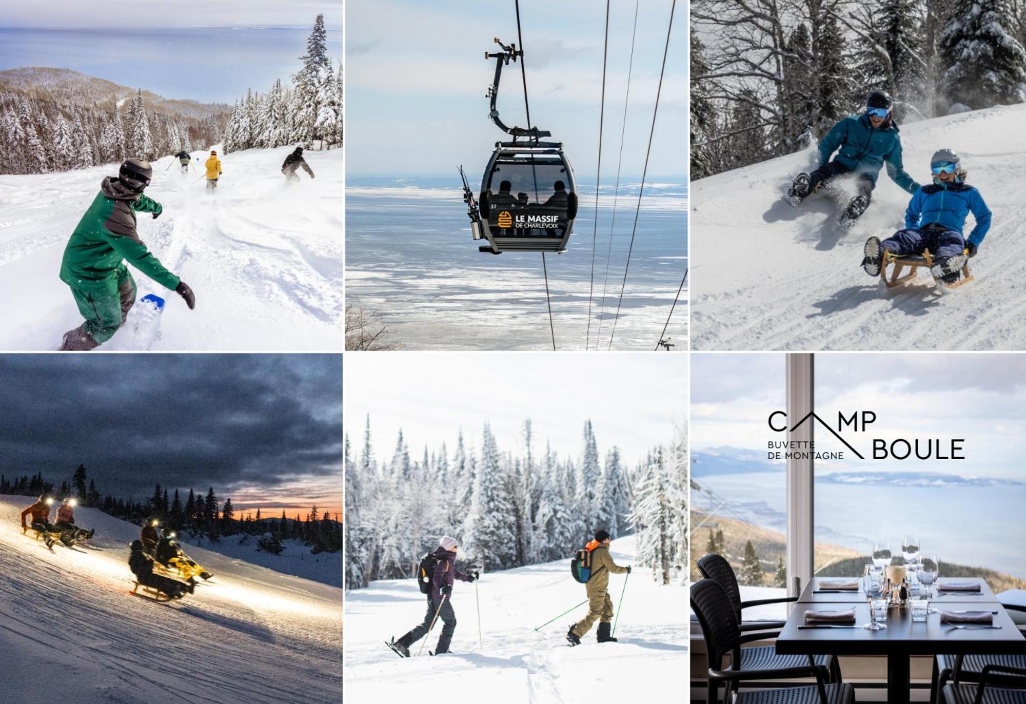 Les Appartements Du Massif De Charlevoix Петит-Ривиер-Сен-Франсоа Екстериор снимка