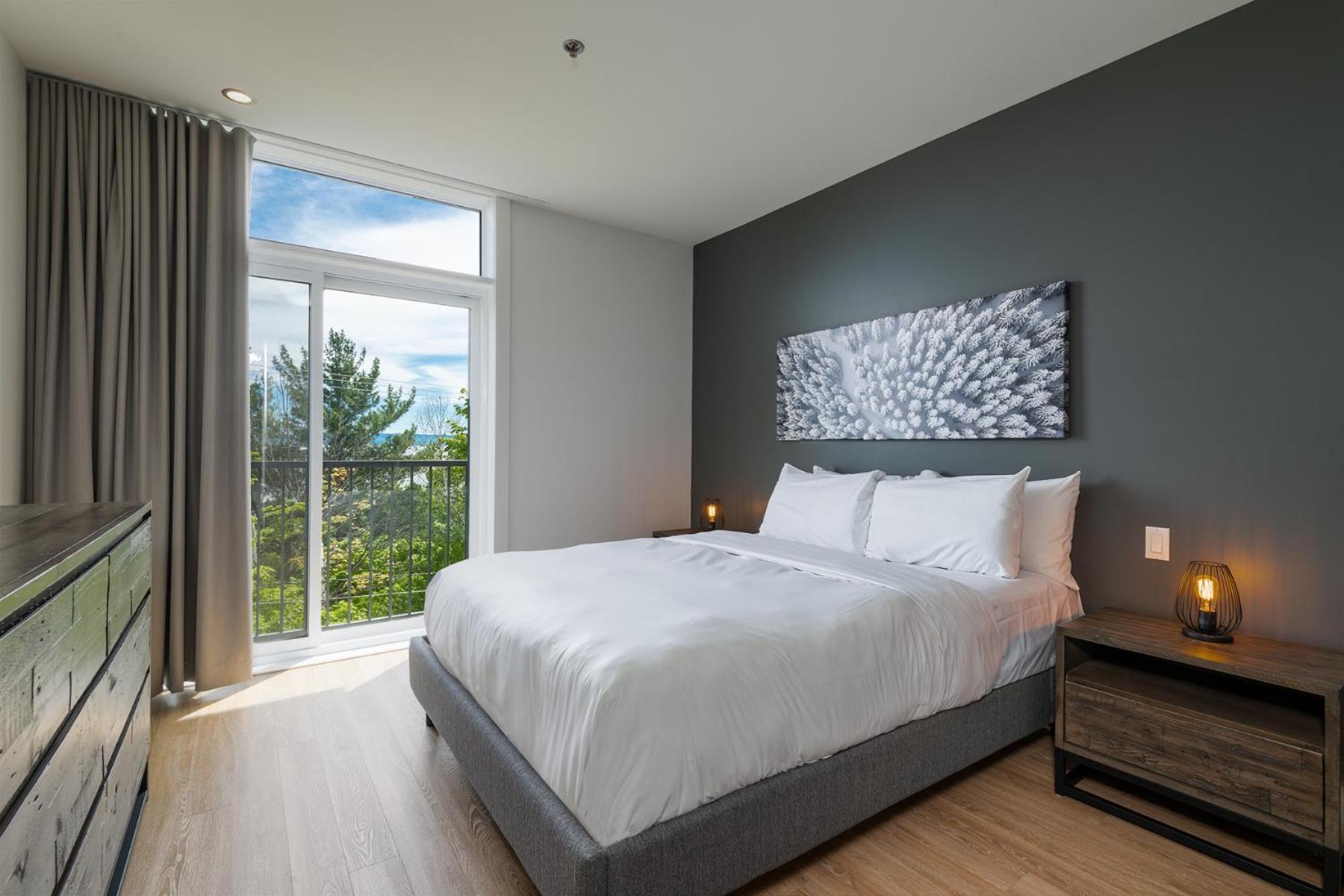 Les Appartements Du Massif De Charlevoix Петит-Ривиер-Сен-Франсоа Екстериор снимка