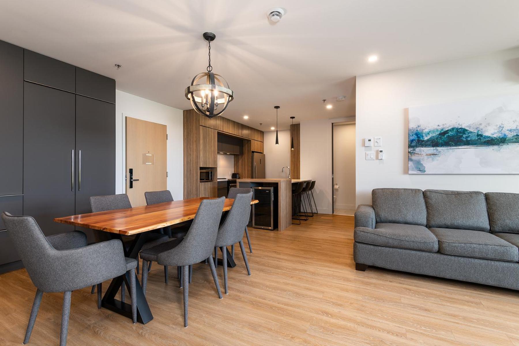 Les Appartements Du Massif De Charlevoix Петит-Ривиер-Сен-Франсоа Стая снимка